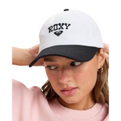 Czapka Trucker dla Kobiety SOMETHING MAGIC Czarny. Szare czapki Roxy, bez wzorów, z bawełny. W wyprzedaży za 55.00 zł.