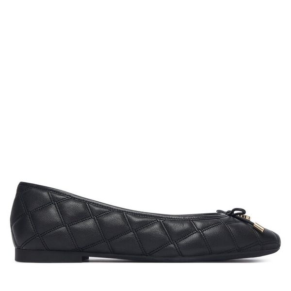 Baleriny Tommy Hilfiger. Czarne baleriny TOMMY HILFIGER, bez wzorów, bez obcasa. Za 449.99 zł.