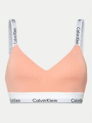 Calvin Klein Underwear Biustonosz bezfiszbinowy 000QF7059E Koralowy. Pomarańczowe biustonosze Calvin Klein Underwear, bez wzorów, z bawełny. Za 139.99 zł.