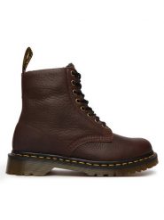 Dr. Martens Trapery 1460 Fleece Lined Grizzly DM31873201 Brązowy. Brązowe trapery i śniegowce Dr. Martens, ze skóry. Za 989.99 zł.