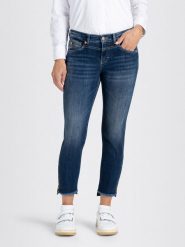 MAC Dżinsy "Rich" - Slim fit - w kolorze granatowym rozmiar: 36/L28. Niebieskie jeansy MAC, l, bez wzorów. Za 217.99 zł.