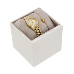 Zestaw zegarek i bransoletka Michael Kors. Żółte zegarki Michael Kors, złote. Za 1,479.00 zł.