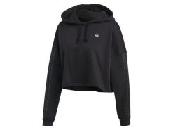 Bluza damska ADIDAS BB CP HOODIE 46. Czarne bluzy Adidas, na lato, s, bez wzorów, z bawełny, bez kaptura. Za 249.00 zł.