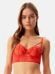 Chantelle Biustonosz z fiszbiną Spice C22BK6 Czerwony. Czerwone biustonosze Chantelle, bez wzorów, z syntetyku. Za 229.99 zł.
