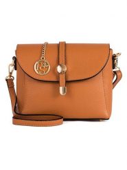 Pia Sassi Skórzana torebka "La Marmora" w kolorze jasnobrązowym - 25 x 19 x 8 cm rozmiar: onesize. Brązowe torby na ramię Pia Sassi, bez wzorów, z materiału, na ramię, bez dodatków. Za 252.99 zł.