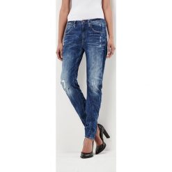 Dżinsy "Watton" - Slim fit - w kolorze niebieskim. Niebieskie jeansy G-Star, l, z aplikacjami. W wyprzedaży za 265.95 zł.