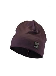 Craft Czapka "Microfleece ponytail Hat" w kolorze brązowym rozmiar: onesize. Brązowe czapki Craft, bez wzorów, z materiału. Za 89.67 zł.