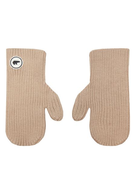 Eisbär Rękawiczki Milona 30969-123 Beżowy. Brązowe rękawiczki Eisbar, bez wzorów, z dzianiny. Za 173.99 zł.