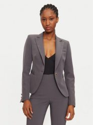 Rinascimento Marynarka 1000769226573 Szary Regular Fit. Szare marynarki i żakiety Rinascimento, l, bez wzorów, z syntetyku. Za 359.99 zł.