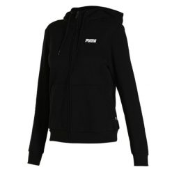 Bluza dresowa damska Puma ESS FZ. Czarne bluzy Puma, na zimę, s, bez wzorów, z dresówki, bez kaptura. Za 164.99 zł.