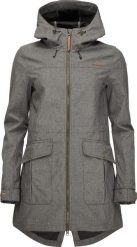 Damski płaszcz softshell Loap Lavila szary. Szare płaszcze ÀLG, na jesień, m, bez wzorów, z materiału, bez kaptura. Za 311.99 zł.