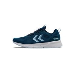 Sneakersy Hummel Reach TR Flex. Niebieskie obuwie sportowe Hummel, bez zapięcia, do biegania. Za 352.90 zł.