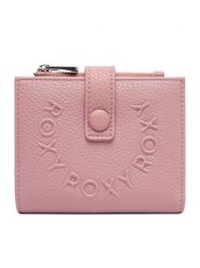 Roxy Portfel CEO-RX-W1-004-AW25 Różowy. Czerwone portfele Roxy, bez wzorów, z materiału. Za 59.99 zł.