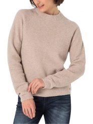 Timezone Sweter w kolorze beżowym rozmiar: XXL. Brązowe swetry Timezone, xxl, bez wzorów, bez ramiączek. Za 122.38 zł.