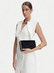 Elisabetta Franchi Torebka BS-11A-67E2-V340 Czarny. Czarne kopertówki Elisabetta Franchi, bez wzorów, ze skóry, bez dodatków. Za 1,459.00 zł.