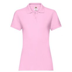 Damska Koszulka Polo Premium Plain. Czerwone koszulki polo FRUIT OF THE LOOM, xl, bez wzorów, bez kołnierzyka, bez ramiączek. Za 65.99 zł.