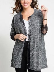 Milan Kiss Kardigan w kolorze szarym rozmiar: L. Szare kardigany Milan Kiss, l, bez wzorów, z bawełny. Za 78.99 zł.