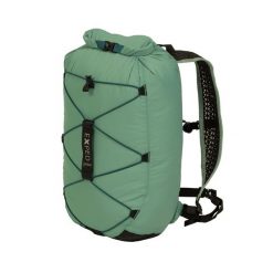 Plecak wodoszczelny z rolowanym zamknięciem Exped Cloudburst. Zielone plecaki EXPED, bez wzorów. Za 290.00 zł.