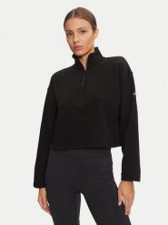 4F Bluza 4FWAW24TSWSF1337 Czarny Loose Fit. Czarne bluzy 4f, xs, bez wzorów, z bawełny, bez kaptura. Za 79.99 zł.