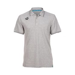 Koszulka polo Arena Team Polo shirt Solid Cotton. Szare koszulki polo Arena, bez wzorów, z bawełny, bez kołnierzyka, bez ramiączek. Za 169.99 zł.