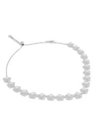 Swarovski Naszyjnik 5751250 Srebrny. Szare naszyjniki SWAROVSKI, metalowe. Za 979.99 zł.