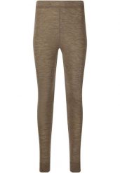 Legginsy z wełny merino damskie Whistler Cerro. Brązowe legginsy Whistler, s, bez wzorów, z materiału, długie. Za 249.99 zł.