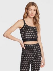 Pinko Biustonosz top 100459 8583 Czarny. Czarne biustonosze Pinko, xl, bez wzorów, z syntetyku, bez kołnierzyka, bez ramiączek. Za 209.99 zł.