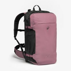 Plecak trekkingowy Forclaz Travel 500 30 litrów Organizer. Fioletowe plecaki QUECHUA, bez wzorów. Za 249.99 zł.