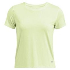 Koszulka do biegania damska Under Armour Launch. Zielone bluzki Under Armour, l, bez wzorów, sportowe, bez kołnierzyka, bez ramiączek. Za 153.30 zł.