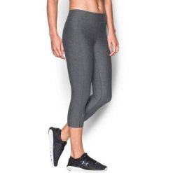 Legginsy damskie Under Armour HeatGear Capri 7/8. Szare legginsy Under Armour, s, bez wzorów. Za 199.00 zł.