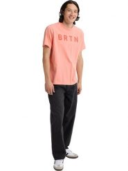 Burton Koszulka "BRTN" w kolorze czerwonym rozmiar: XL. Czerwone bluzki Burton, xl, bez wzorów, z bawełny, bez kołnierzyka, bez ramiączek. Za 91.95 zł.