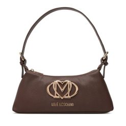 Torebka LOVE MOSCHINO. Brązowe torebki klasyczne Love Moschino, bez wzorów, bez dodatków. Za 729.99 zł.