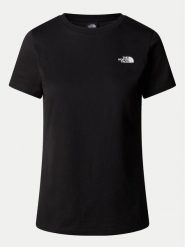 The North Face T-Shirt Simple Dome NF0A87NH Czarny Regular Fit. Czarne t-shirty The North Face, xs, bez wzorów, z bawełny, bez kołnierzyka, bez ramiączek. Za 79.99 zł.