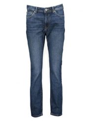 Pepe Jeans Dżinsy "Violet" - Tapered fit - w kolorze granatowym rozmiar: W29/L32. Niebieskie jeansy Pepe Jeans, l, z aplikacjami, z podwyższonym stanem. Za 197.63 zł.