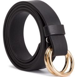 Paski ACCCESSORIES 1W2-005-SS19. Czarne paski ACCCESSORIES, bez wzorów, ze skóry ekologicznej. W wyprzedaży za 20.99 zł.