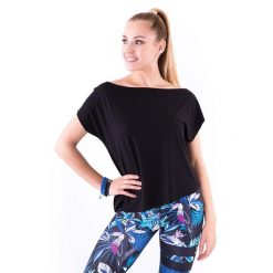 Bluza na fitness damska 2skin SENSUAL BLACK. Czarne bluzy 2SkIN, uniwersalny, bez wzorów, z elastanu, bez kaptura. Za 89.00 zł.