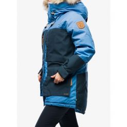 Kurtka zimowa damska Fjallraven Polar Expedition Parka. Niebieskie parki Fjällräven, na zimę, z polaru, sportowe, bez kaptura. Za 3,852.99 zł.