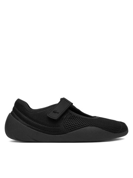 Lacoste Baleriny Low Mystere 51SFA0200 Czarny. Czarne baleriny Lacoste, bez wzorów, z materiału, bez obcasa. Za 506.99 zł.