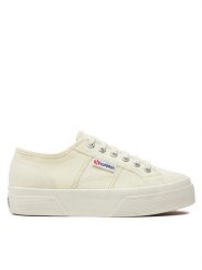 Superga Tenisówki 2740 Beżowy. Brązowe trampki Superga, bez wzorów, ze skóry, bez zapięcia. Za 239.99 zł.