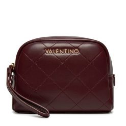 Kosmetyczka Valentino. Czerwone kufry i kosmetyczki Valentino, bez wzorów, bez dodatków. Za 259.99 zł.