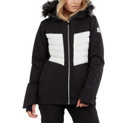 Kurtka narciarska damska Fundango Salina Padded. Czarne kurtki narciarskie FUNDANGO, xs, bez wzorów, bez kaptura, narciarskie. Za 629.90 zł.