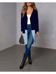 Milan Kiss Kardigan w kolorze granatowo-błękitnym rozmiar: M. Niebieskie kardigany Milan Kiss, m, bez wzorów. Za 113.99 zł.