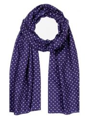 More & More Szal w kolorze granatowym rozmiar: onesize. Niebieskie szaliki More & More, bez wzorów. Za 39.99 zł.