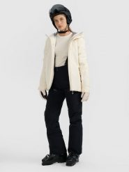 4F Spodnie narciarskie membrana 15000 damskie - czarne XL. Czarne spodnie narciarskie 4f, m, bez wzorów, z materiału, narciarskie, Thinsulate. Za 799.99 zł.