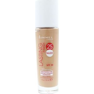 Rimmel Podkład Lasting Finish 25HR Nude 303 True Nude 30 ml. Podkłady marki Rimmel. Za 23.11 zł.