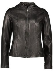 7eleven Skórzana kurtka "Leika" w kolorze czarnym rozmiar: 46. Czarne kurtki 7eleven, bez wzorów, ze skóry, bez kaptura. Za 459.04 zł.