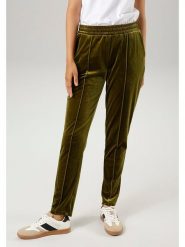 Aniston Spodnie w kolorze khaki rozmiar: 46. Brązowe spodnie materiałowe Aniston, na co dzień, bez wzorów, z materiału. Za 48.39 zł.