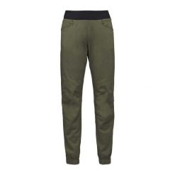 Spodnie damskie Black Diamond Notion SP. Czarne spodnie sportowe Black Diamond, na lato, bez wzorów, z bawełny, trekkingowe. Za 412.50 zł.