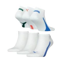 Skarpetki Unisex Dla Dorosłych Quarter 6pak. Białe skarpety Puma, bez wzorów, z bawełny. Za 85.99 zł.