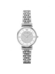 Emporio Armani Zegarek AR1925 Srebrny. Szare, analogowe zegarki Emporio Armani, srebrne. Za 1,099.00 zł.
